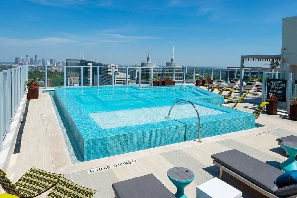 Medcenter Vacation Glasspad Skyline Views, 1 Free Prking Spot, Sleeps 4, Ask For Rental Car Option Houston Exterior foto
